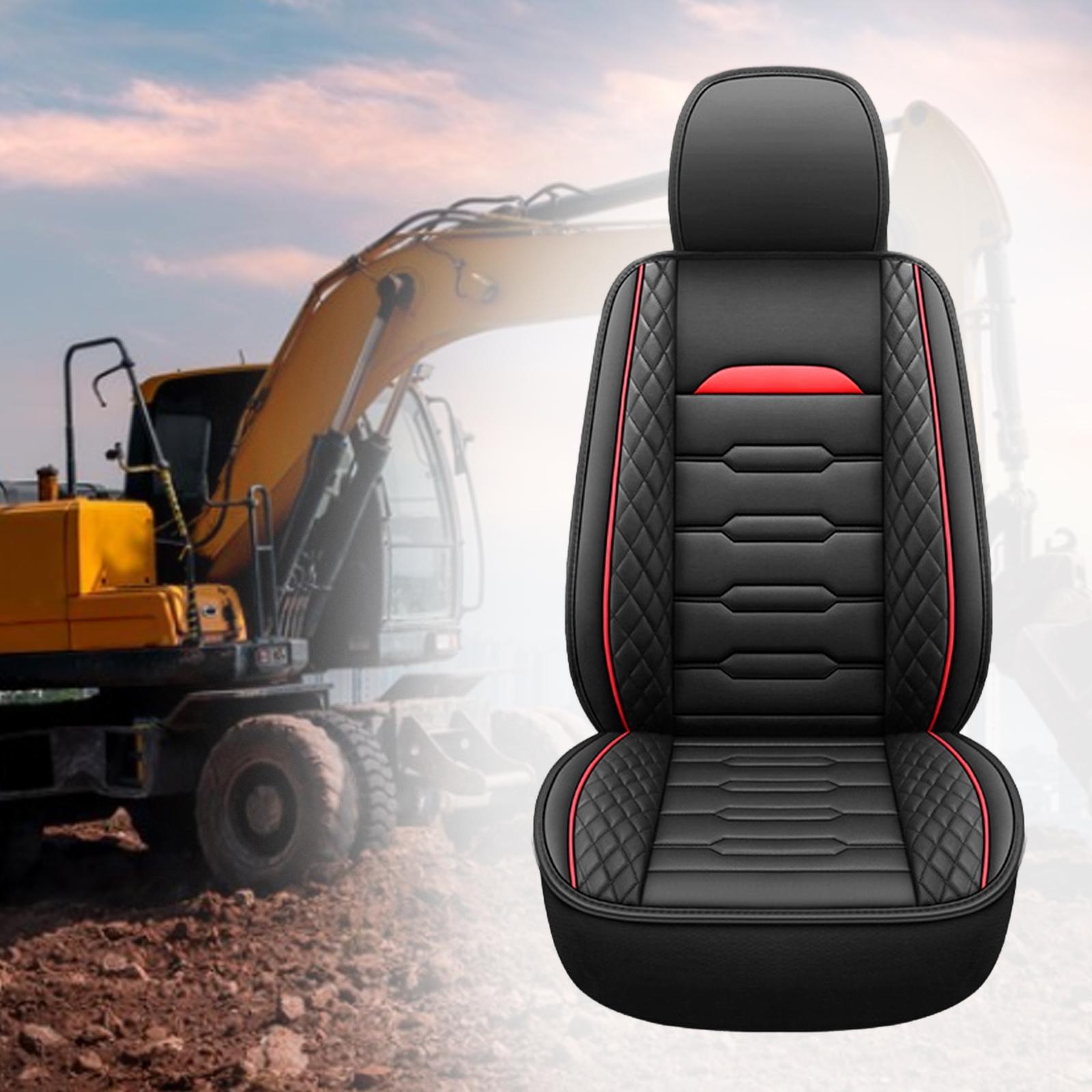 Heavy Equipment Truck - เบาะนั่งรถขุดหนัง PU ระบายอากาศได้ ทนทานต่อการสึกหรอ สำหรับรถตัก รถแทรกเตอร์