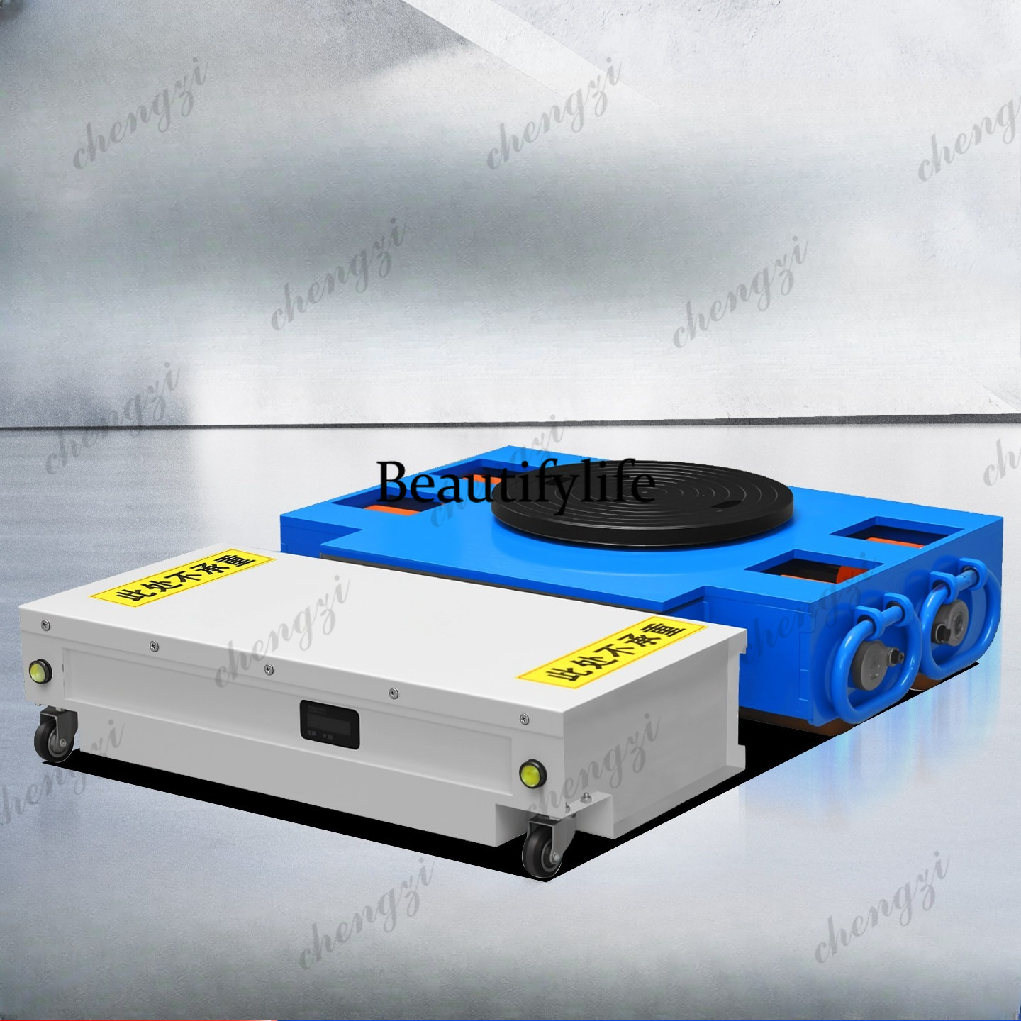 Heavy Equipment Truck - รถบรรทุกไฟฟ้า SS81 สำหรับขนส่งวัวขนาดใหญ่ ควบคุมการเคลื่อนที่แบบหมุนได้รอบทิศทาง ควบคุมระยะไกล