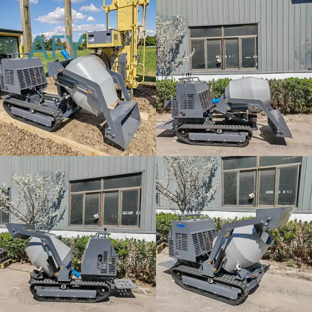 Dump Truck Heavy Equipment - รถผสมคอนกรีต 750Y ใช้งานง่าย สำหรับผสมปูนซีเมนต์ รถบรรทุกถังผสม สำหรับงานก่อสร้างหนัก