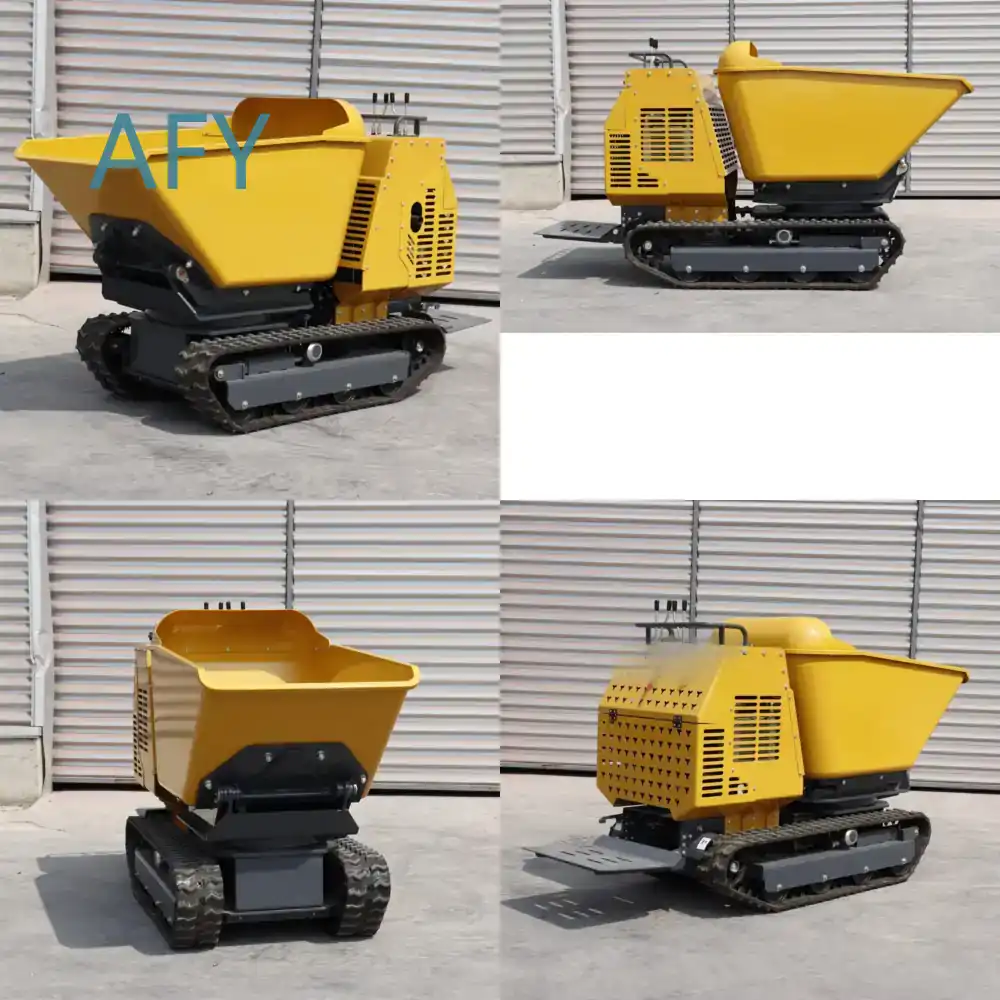 Dump Truck Heavy Equipment - รถดัมพ์ขนาดเล็กแบบหมุนได้ 90 องศา กำลังมอเตอร์ 90 แรงม้า