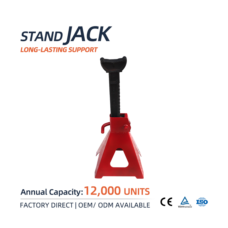 Heavy Equipment Jack Stands - อุปกรณ์รองรับยานพาหนะสำหรับโรงรถแบบหนัก ปรับระดับได้ รองรับรถบรรทุก รองรับรถยนต์ รับน้ำหนักได้ 12