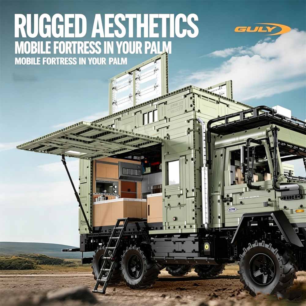 MOC 1:8 สเกล 6x6 รถบรรทุกออฟโร - Heavy Equipment Truck บทวิจารณ์และราคา