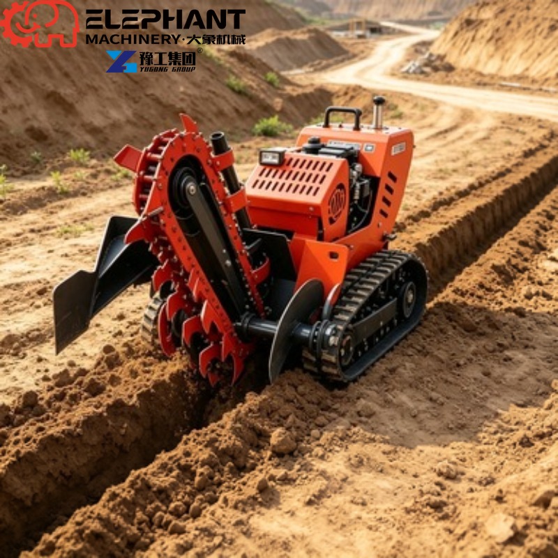เครื่องขุดร่องดินแบบตีนตะขาบ,  - Heavy Equipment Trencher บทวิจารณ์และราคา