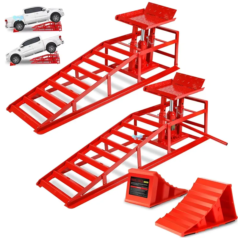 แท่นยกยานยนต์ไฮดรอลิกคุณภาพสูง - Heavy Equipment Jack Stands บทวิจารณ์และราคา