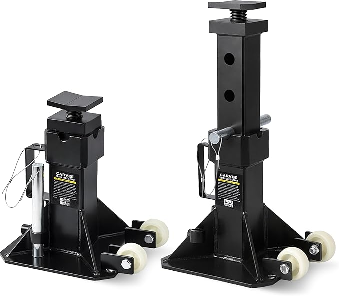 ขาตั้งแม่แรง 22 ตัน แบบพินสำหร - Heavy Equipment Jack Stands บทวิจารณ์และราคา