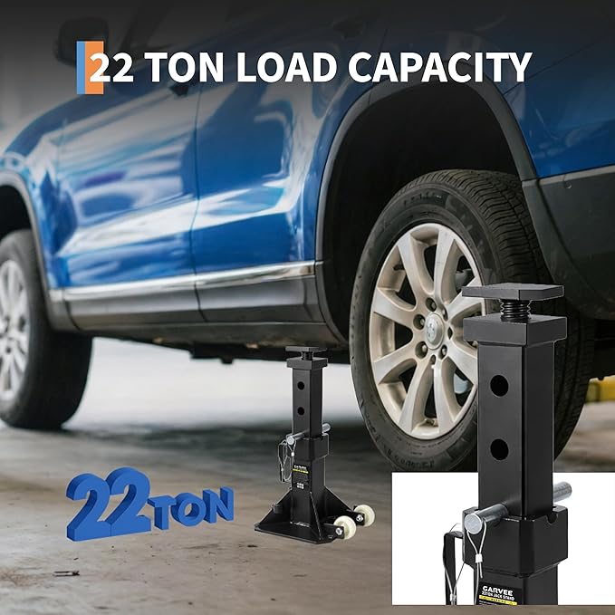 ขาตั้งแม่แรง 22 ตัน แบบพินสำหร - Heavy Equipment Jack Stands บทวิจารณ์และราคา