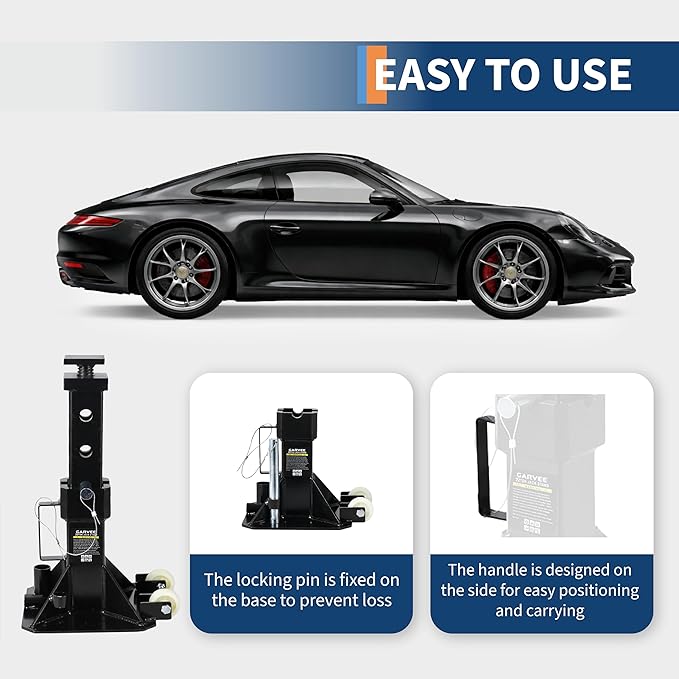 ขาตั้งแม่แรง 22 ตัน แบบพินสำหร - Heavy Equipment Jack Stands บทวิจารณ์และราคา