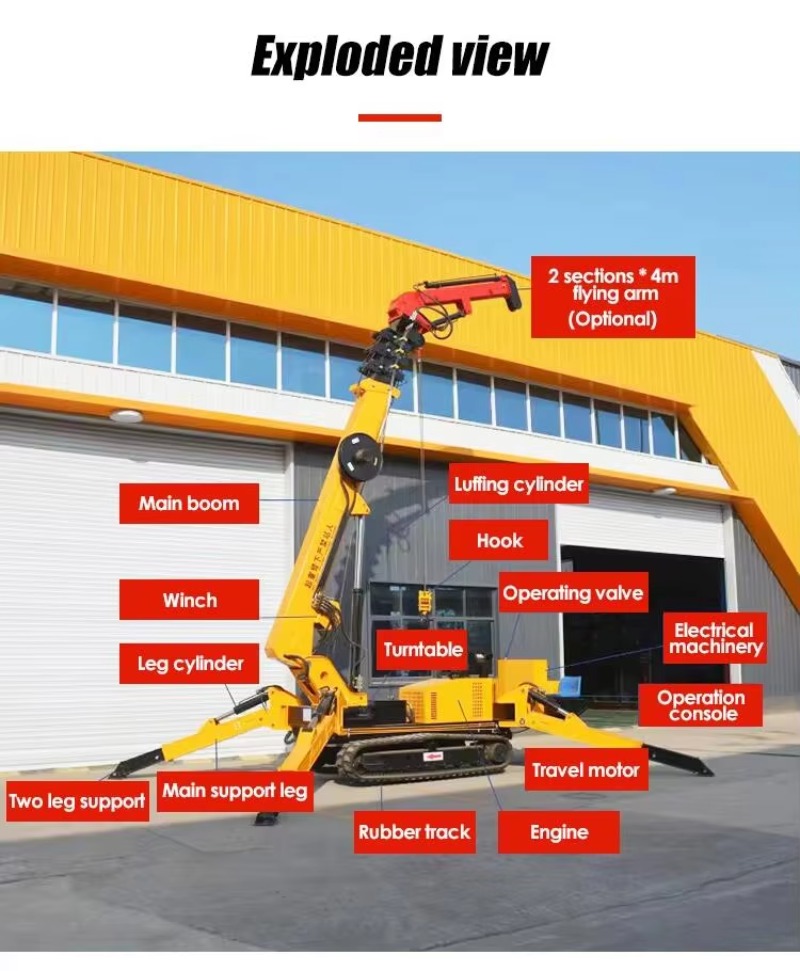 รถเครนไฮดรอลิก 8 ตัน แบบตีนตะข - Heavy Equipment Handling บทวิจารณ์และราคา