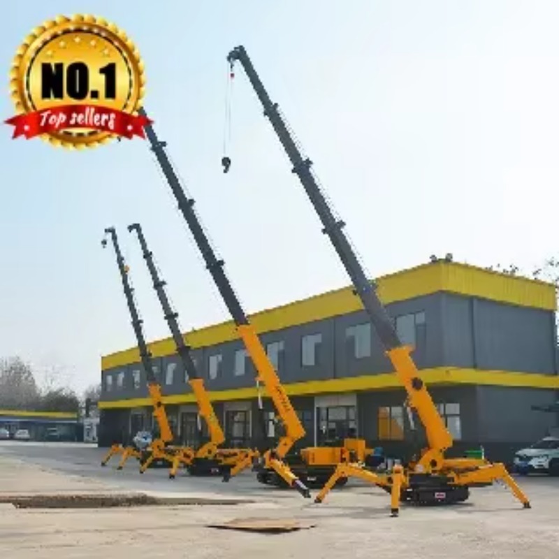รถเครนไฮดรอลิก 8 ตัน แบบตีนตะข - Heavy Equipment Handling บทวิจารณ์และราคา