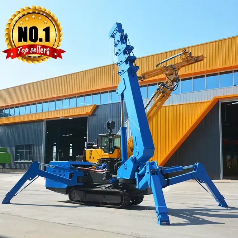 รถเครนไฮดรอลิก 8 ตัน แบบตีนตะข - Heavy Equipment Handling บทวิจารณ์และราคา